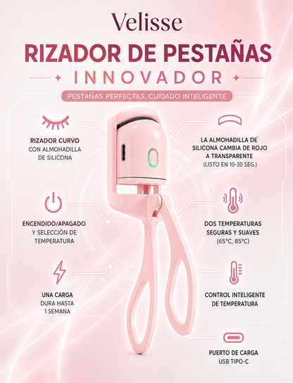 VELISSE ™ Rizador Eléctrico de Pestañas