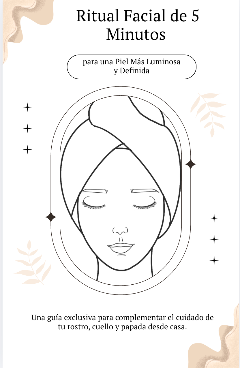 Guía Digital "Ritual Facial de 5 Minutos"